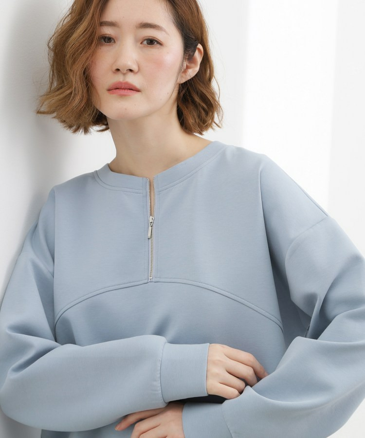 2WAYハーフジップスウェット16