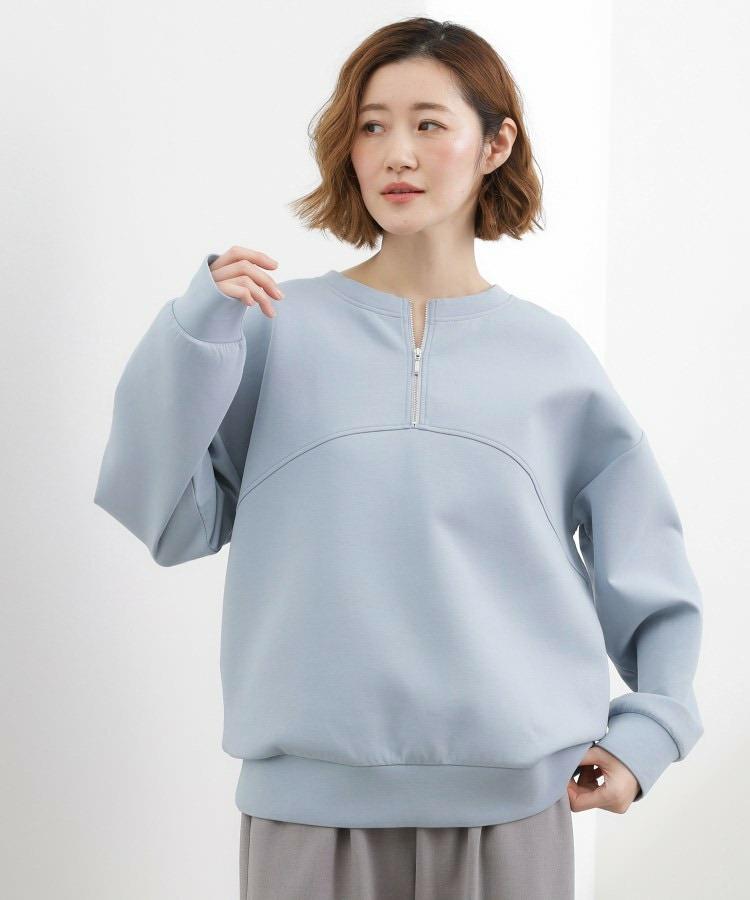 2WAYハーフジップスウェット17