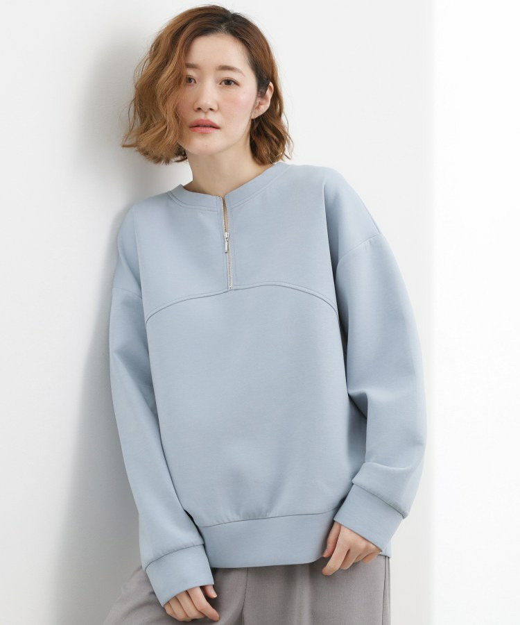 2WAYハーフジップスウェット18