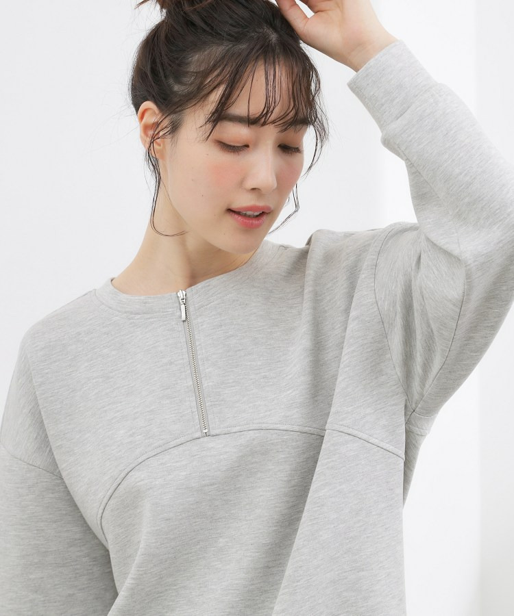 2WAYハーフジップスウェット9