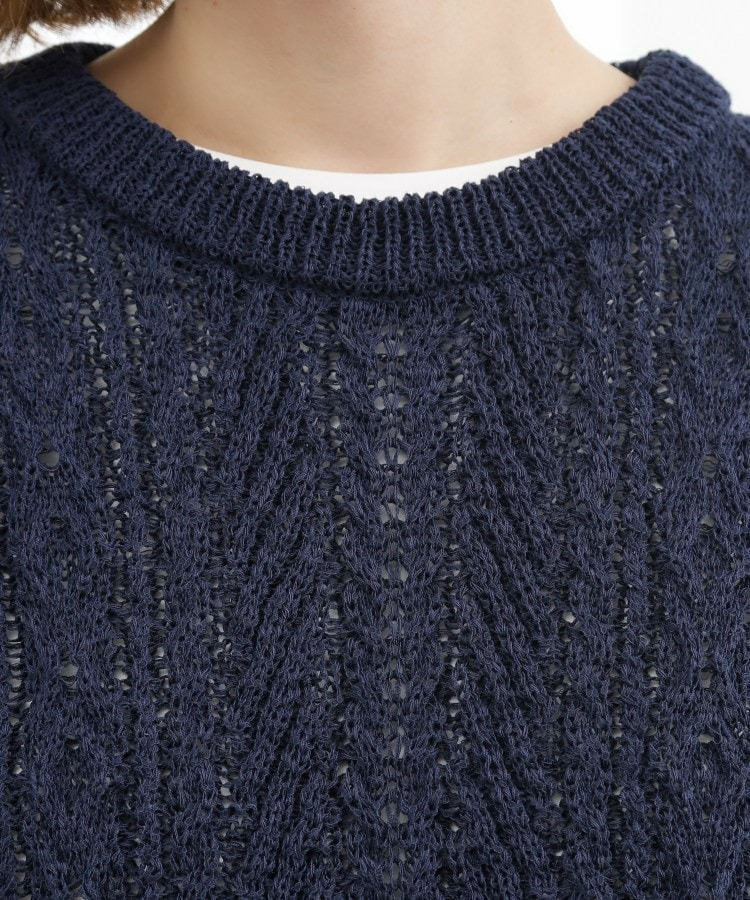 リリヤーンケーブル ニットベスト17