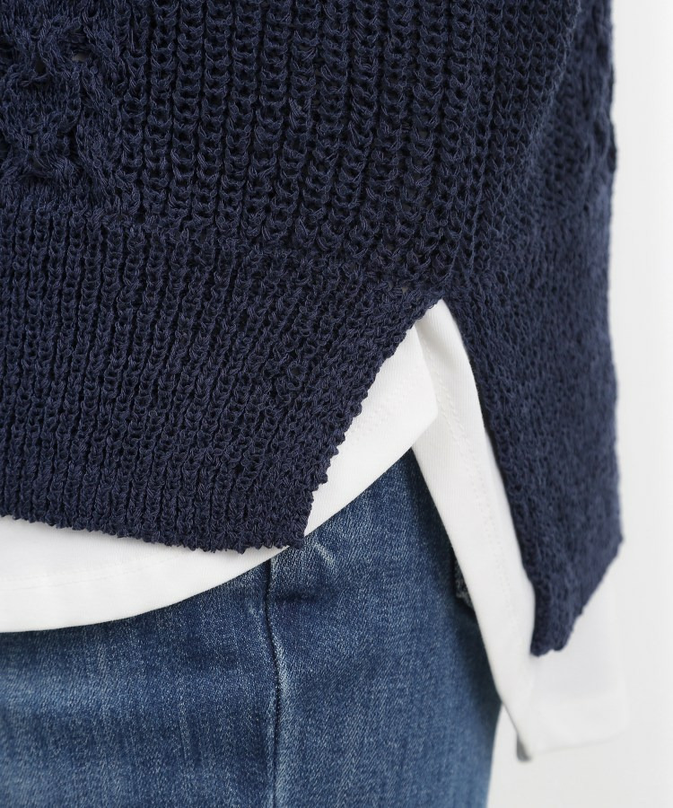 リリヤーンケーブル ニットベスト19