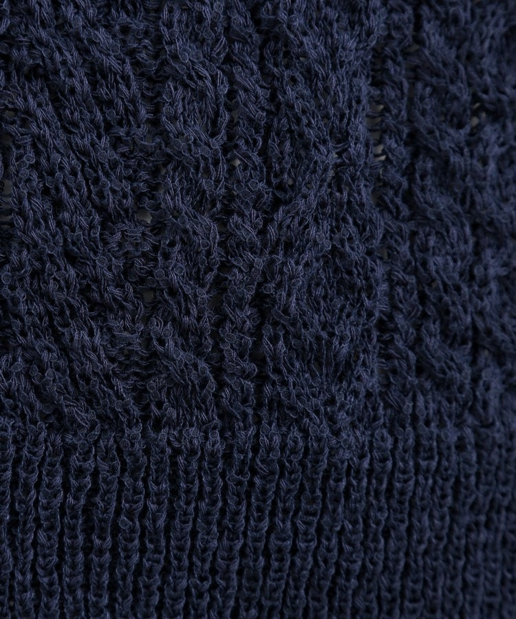 リリヤーンケーブル ニットベスト9