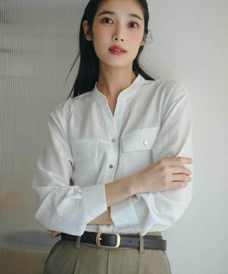 お仕事も普段も。今どきワークシャツブラウス10