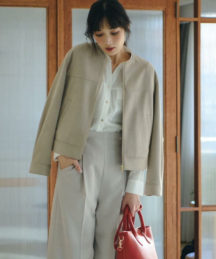 お仕事も普段も。今どきワークシャツブラウス11