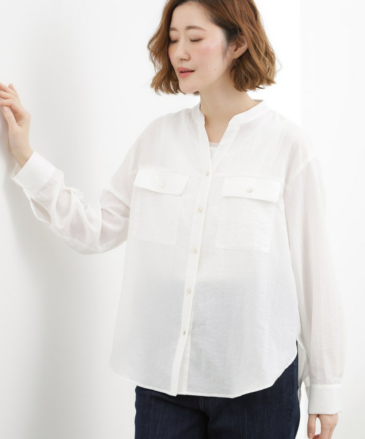 お仕事も普段も。今どきワークシャツブラウス12