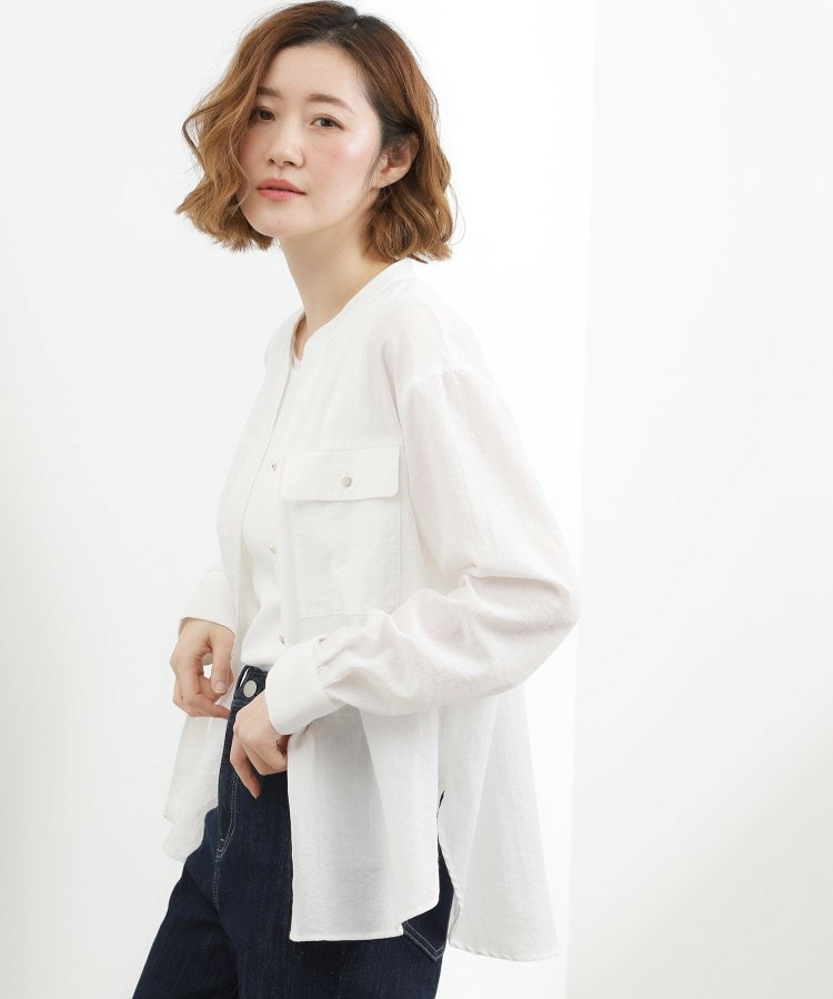 お仕事も普段も。今どきワークシャツブラウス13