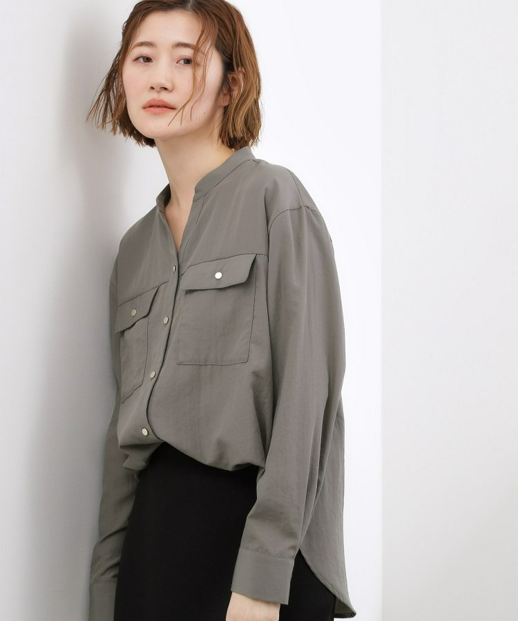 お仕事も普段も。今どきワークシャツブラウス16