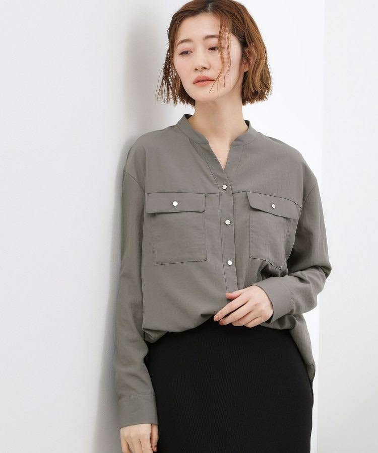 お仕事も普段も。今どきワークシャツブラウス17