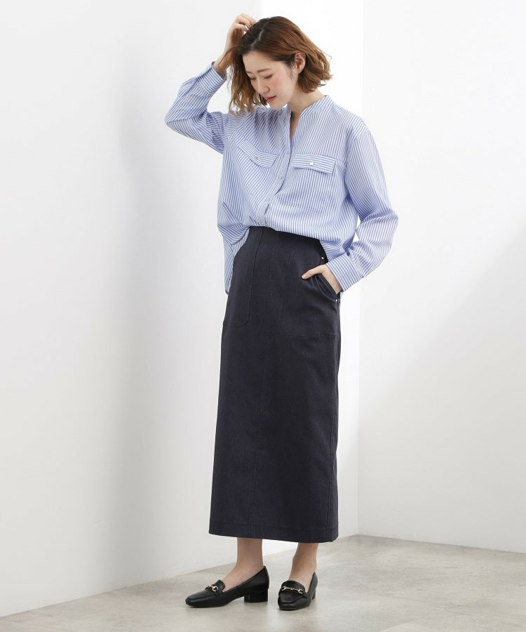 お仕事も普段も。今どきワークシャツブラウス8