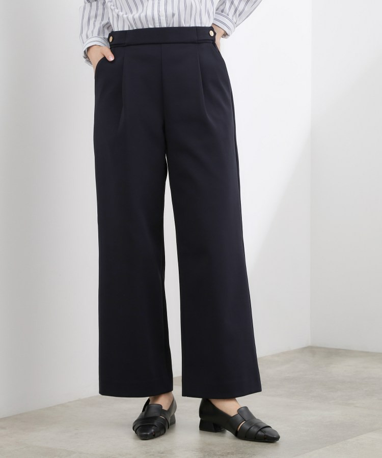 スポンジージャージ ワイドパンツ