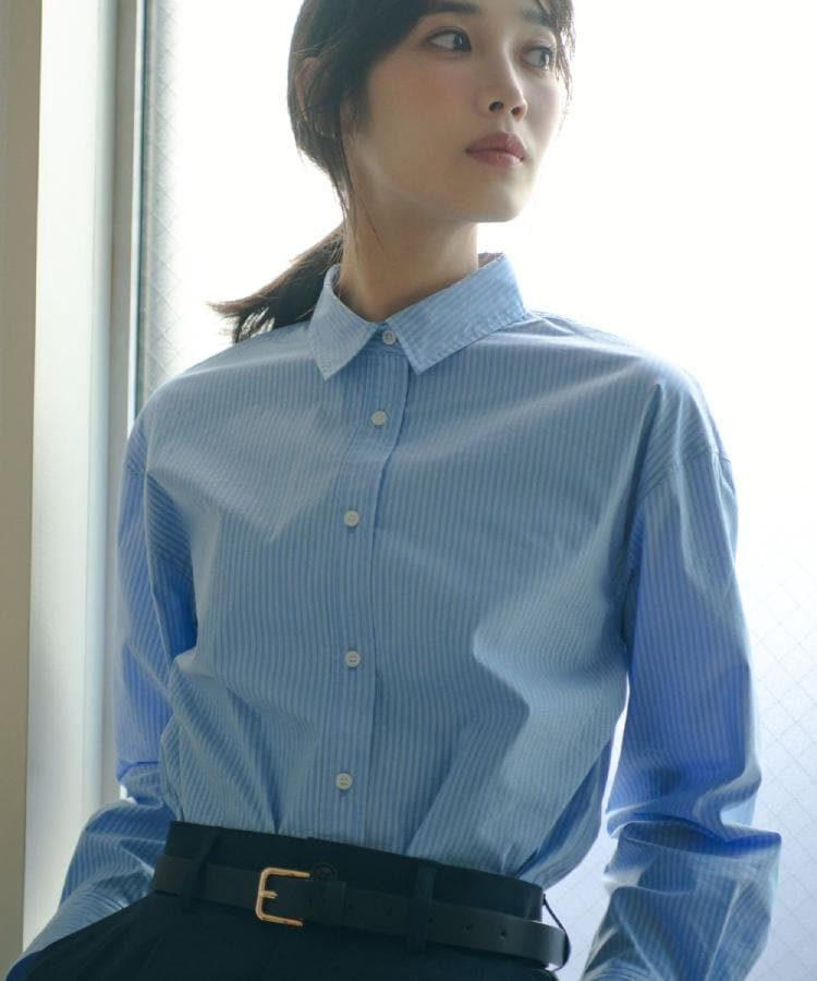 一度着たら手放せない、驚きの伸びを備えたコットンナイロンストレッチシャツ