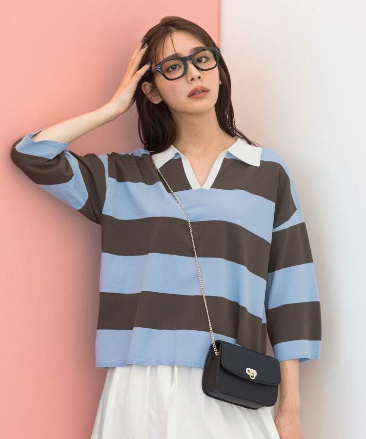 ラガークロップドプルオーバー