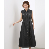 【貴島明日香さん着用】デニムフレアワンピース