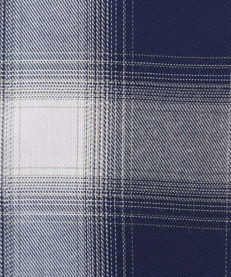 【大人の抜け感】オンブレーチェックシャツ9