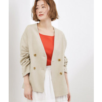 【貴島明日香さん着用】リネンライクカラーレスジャケット