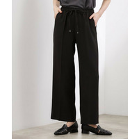 【貴島明日香さん着用・カセット服】リネンライクソフトフレアパンツ