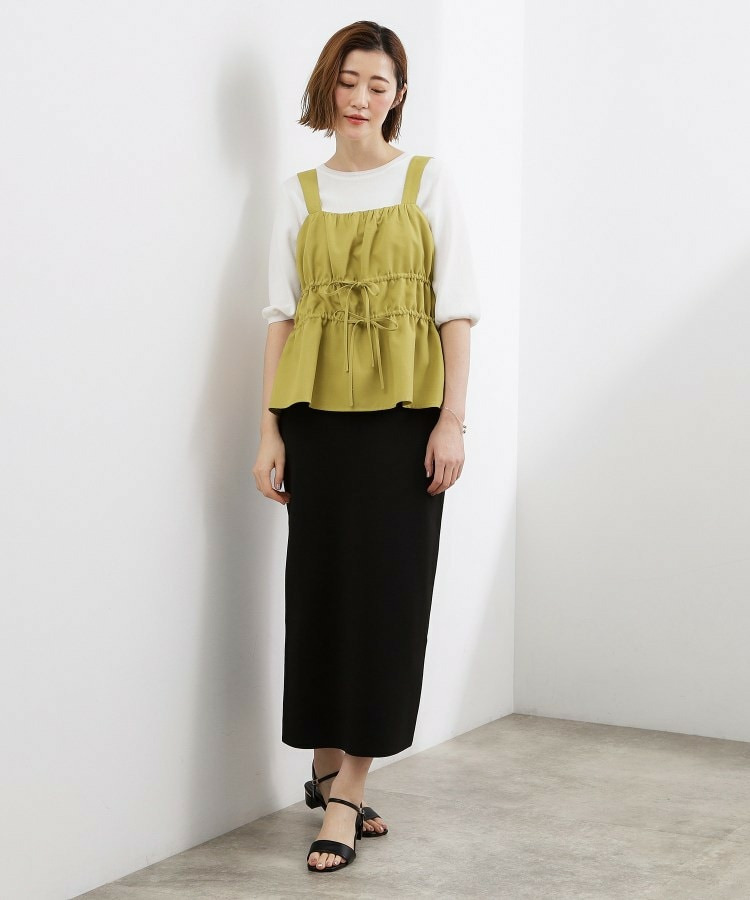 シャーリングビスチェSET UP12