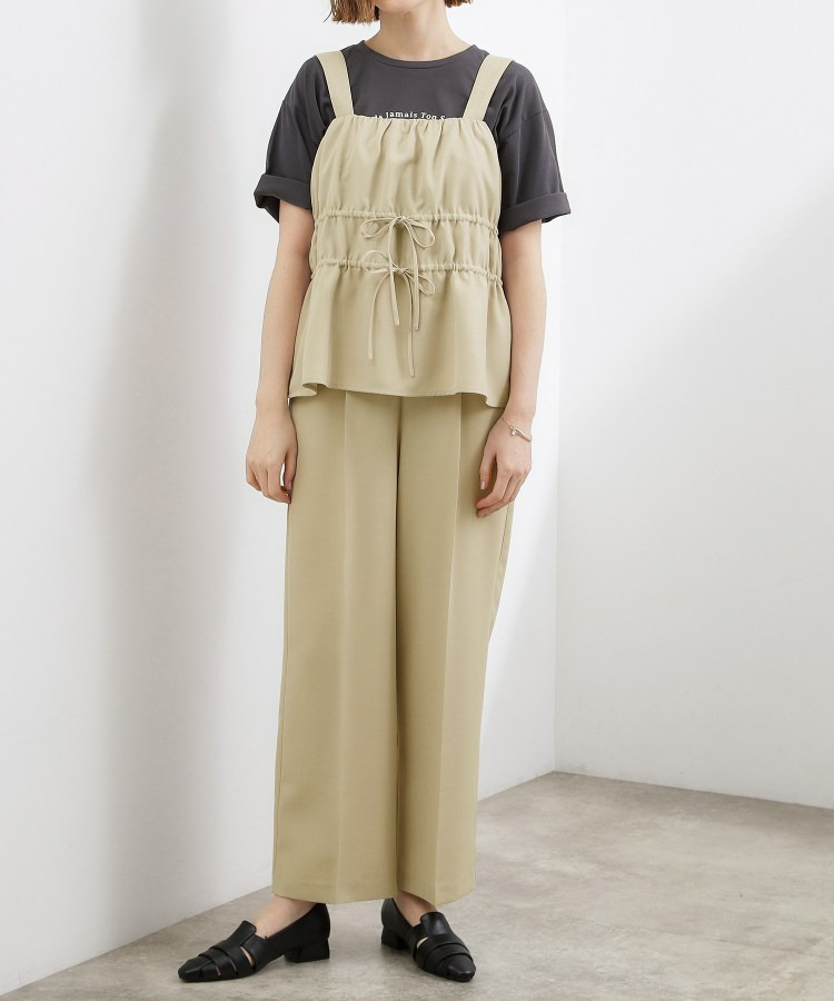 シャーリングビスチェSET UP23