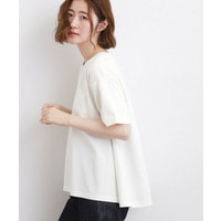 【遮熱／吸水速乾／接触冷感／UVカット】フレアシルエットTシャツ