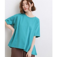 【遮熱／吸水速乾／接触冷感／UVカット】フレアシルエットTシャツ