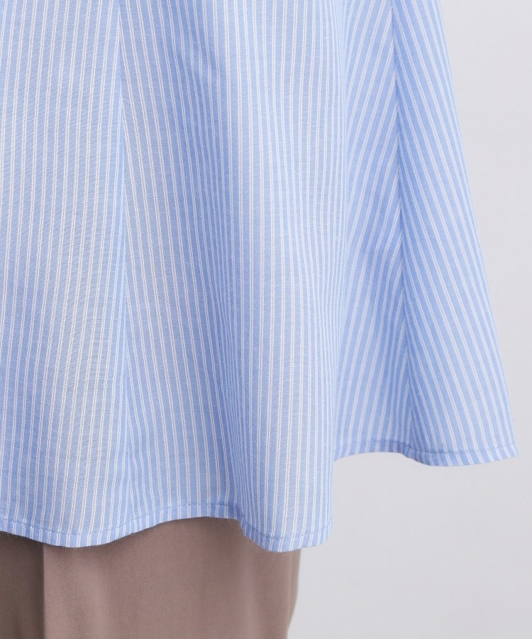 【洗濯機OK・ひんやり】さらっと軽やか、夏のフレアシャツ30