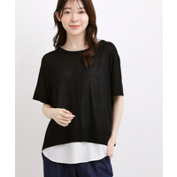 【体系カバー◎】ニット×インナーシャツタンクSET