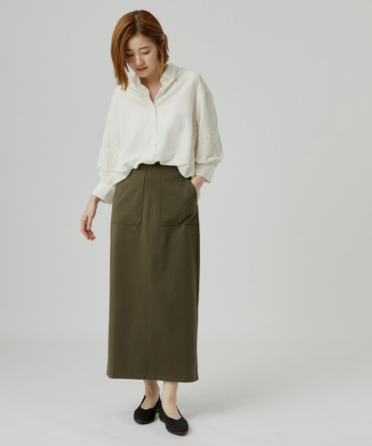 【着回し◎】レイヤード風セットアップ20
