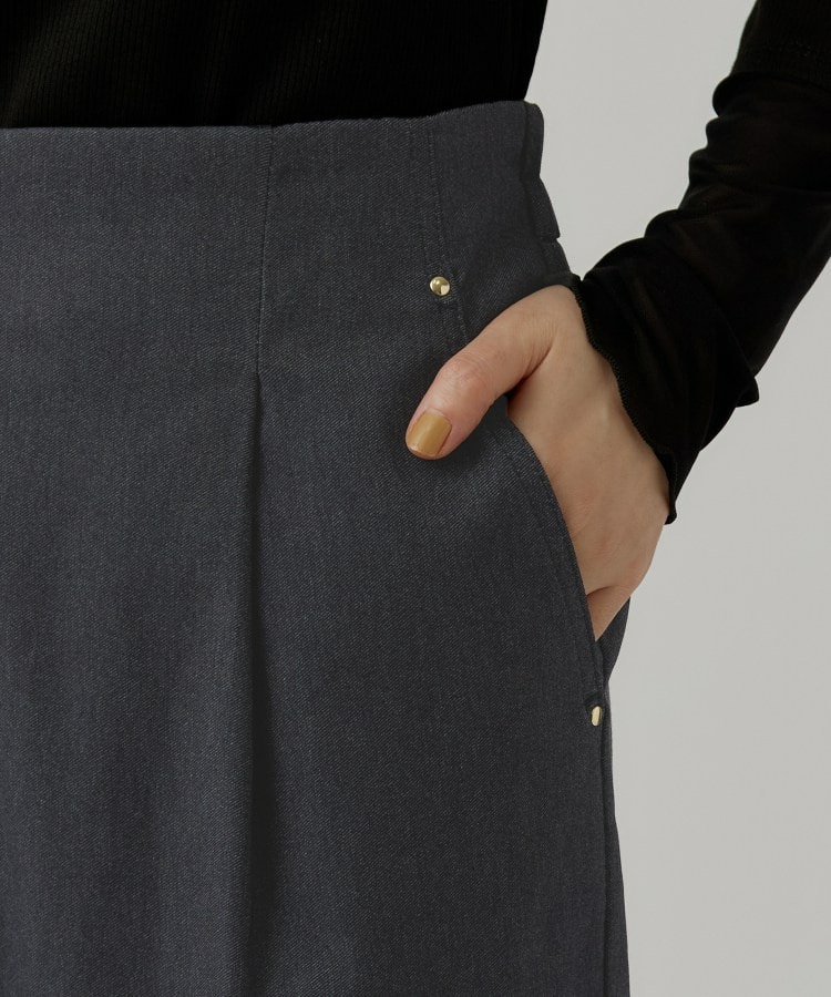 裏起毛ハイパーストレッチワイドパンツ22
