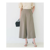 【冷感】サマーハイパーストレッチワイドパンツ