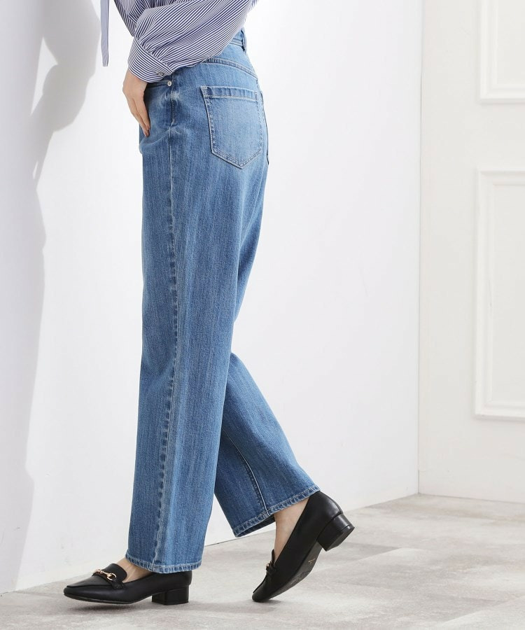 【選べる着丈】大人のためのストレートデニムパンツ