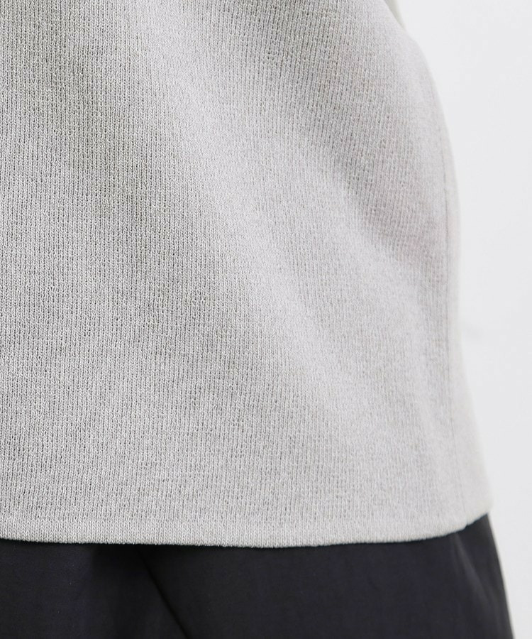 やわらかドライタッチ 袖メッシュ編みニット27