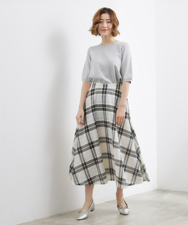 【シリーズ累計34万枚】やわらかドライタッチ 五分袖クルーネックニット11