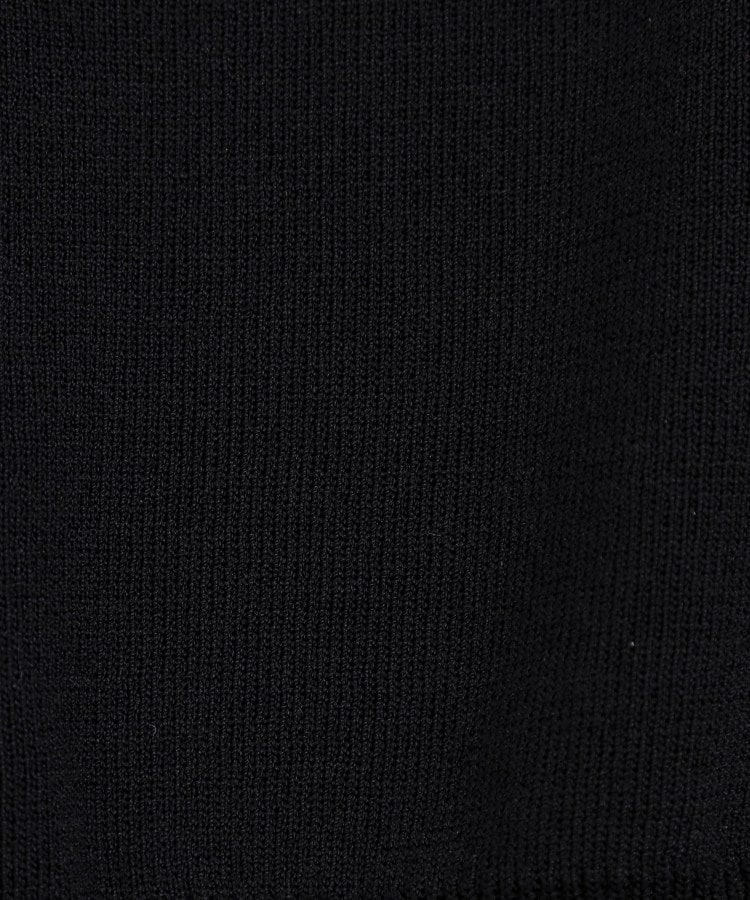 【シリーズ累計34万枚】やわらかドライタッチ 五分袖クルーネックニット17