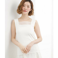 【貴島明日香さん着用】シアードッキングスクエアタンク