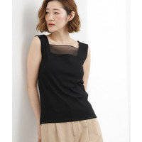 【貴島明日香さん着用】シアードッキングスクエアタンク