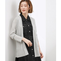 【接触冷感／UVカットetc】ベーシックロングカーディガン