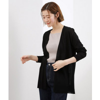 【接触冷感／UVカットetc】ベーシックロングカーディガン