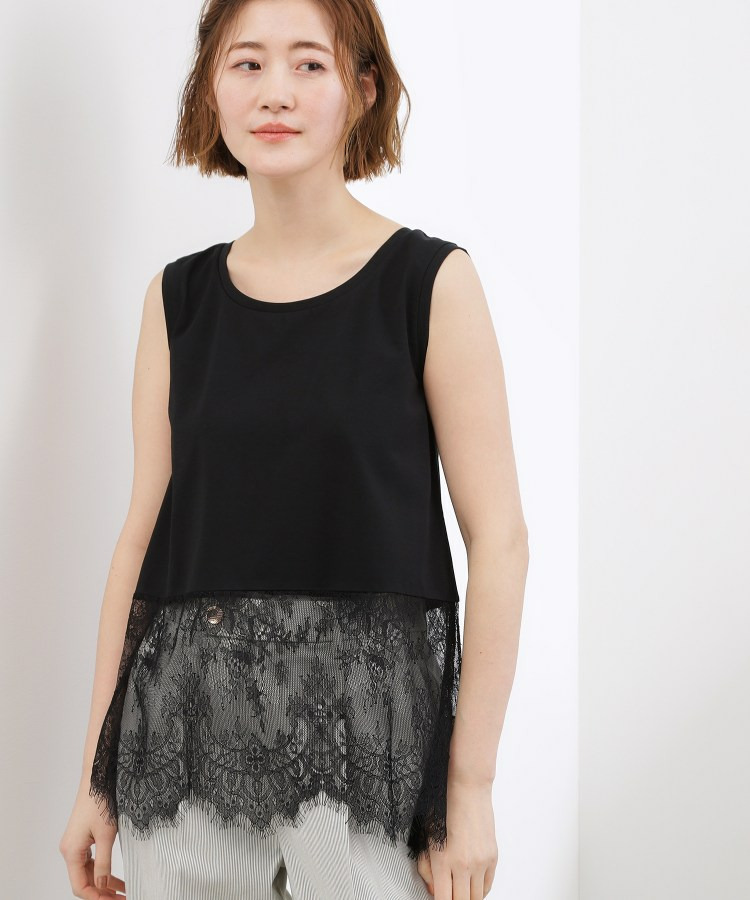 【貴島明日香さん着用】裾レイヤードタンクトップ13