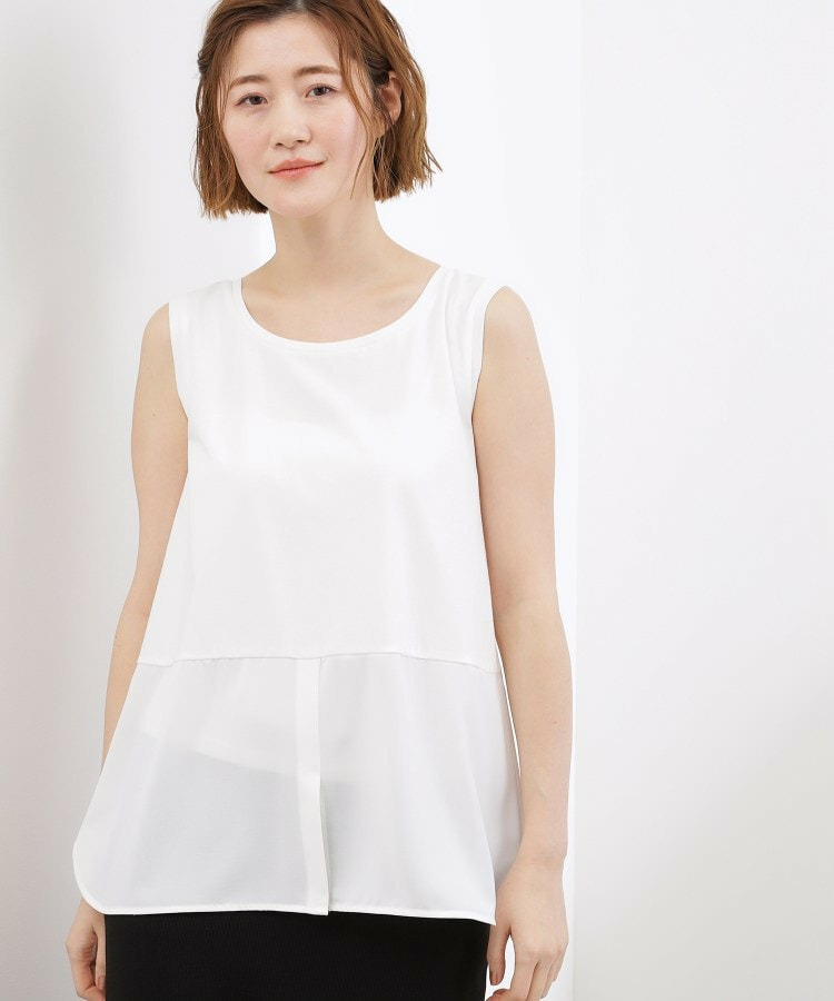 【貴島明日香さん着用】裾レイヤードタンクトップ2
