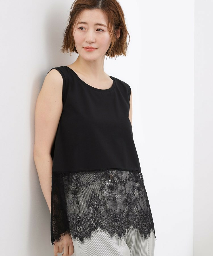 【貴島明日香さん着用】裾レイヤードタンクトップ1