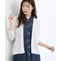 【接触冷感／UVカットetc】ベーシックショートカーディガン