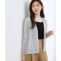 【接触冷感／UVカットetc】ベーシックショートカーディガン