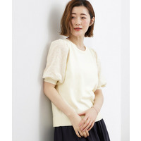 一枚で着映える大人の袖コンシャスニット