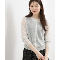 【洗える/名品】大人の透け感、シアーカーディガン
