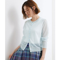 【洗える/名品】大人の透け感、シアーカーディガン