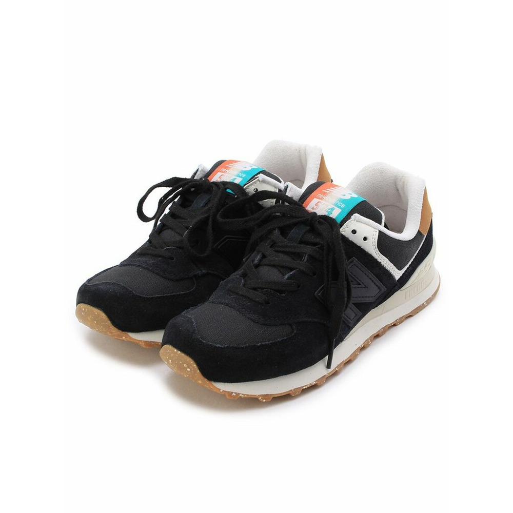 new balance WL574SECスニーカー ブラック(019) 1