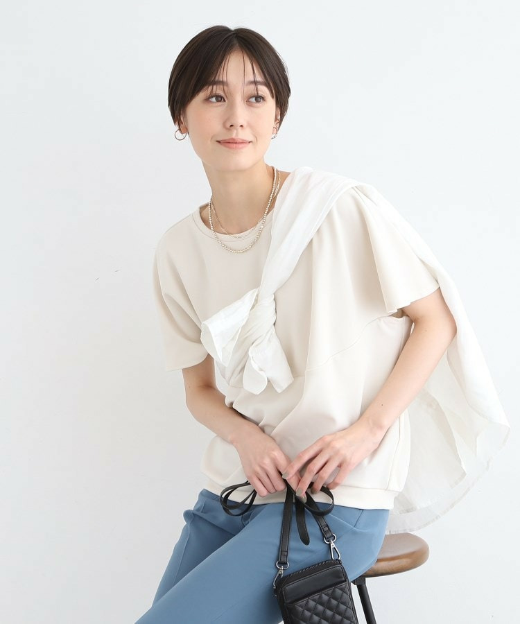 【洗える】デザインフォルムトップス11