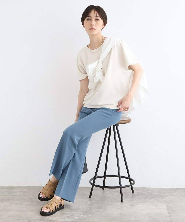 【洗える】デザインフォルムトップス12