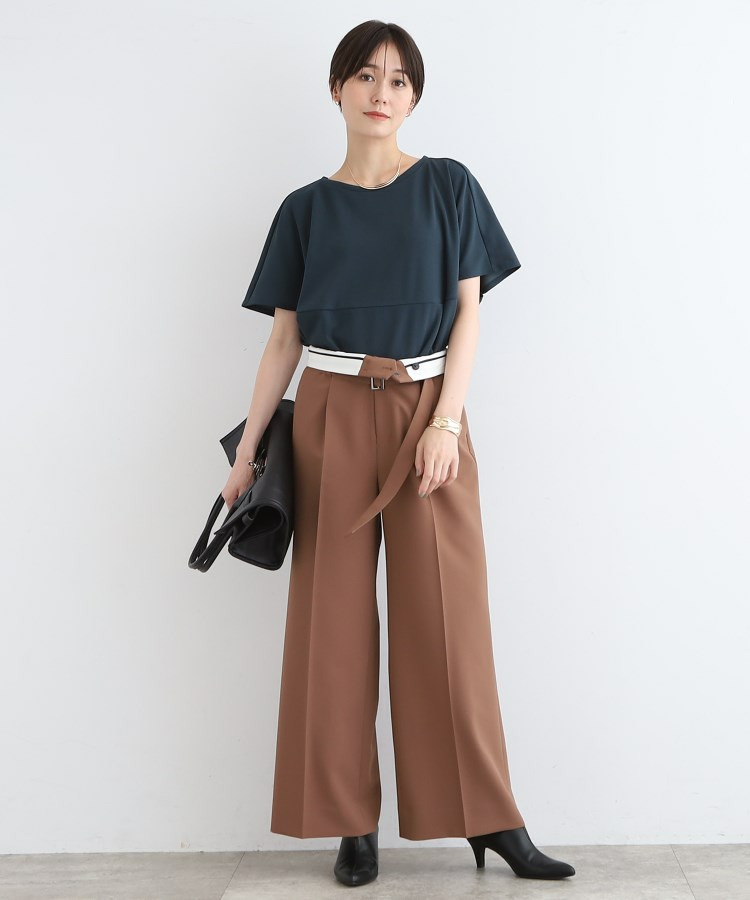 【洗える】デザインフォルムトップス9